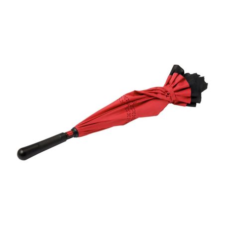 Paraguas reversible pongee 8 paneles fibra vidrio