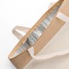 Bolsa isotérmica yute algodón 220 g/m2 lámina aluminio 2 mm - Imagen 1