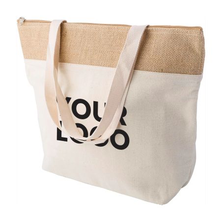 Bolsa isotérmica yute algodón 220 g/m2 lámina aluminio 2 mm