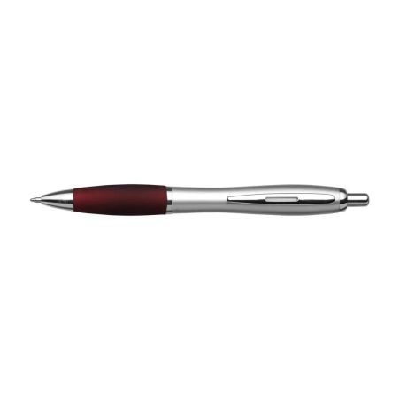 Bolígrafo ABS reciclado GRS grip goma tinta azul REACH