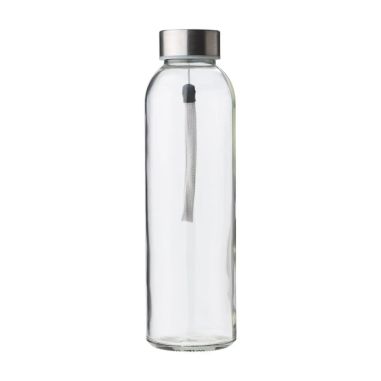 Botella de vidrio Nika de 500 ml con funda de neopreno
