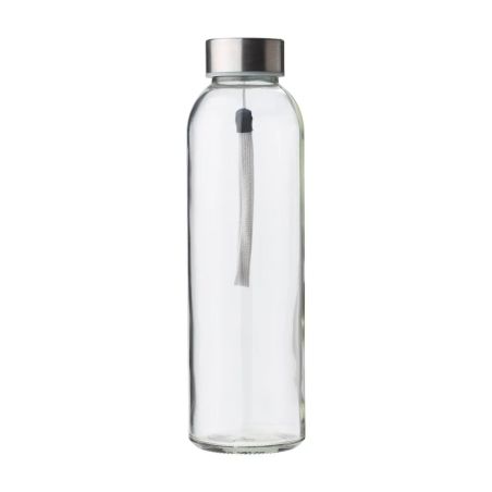 Botella de vidrio Nika de 500 ml con funda de neopreno