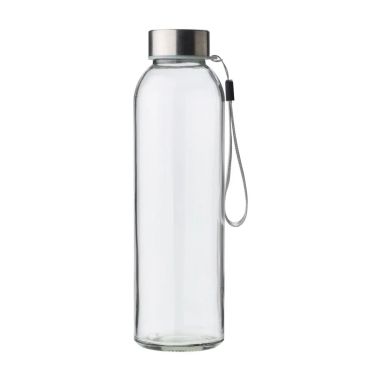 Botella de vidrio Nika de 500 ml con funda de neopreno