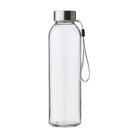 Botella de vidrio Nika de 500 ml con funda de neopreno