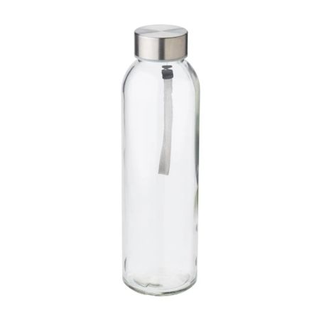 Botella de vidrio Nika de 500 ml con funda de neopreno