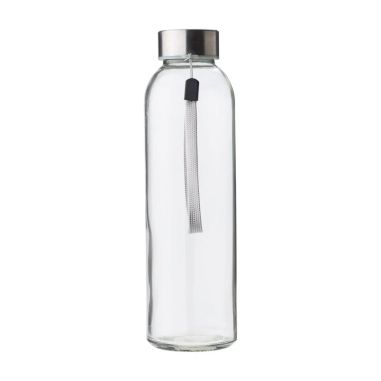Botella de vidrio Nika de 500 ml con funda de neopreno