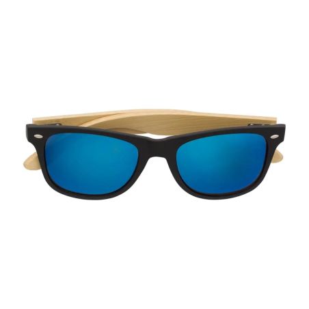Gafas de sol UV400 patillas bambú montura metal