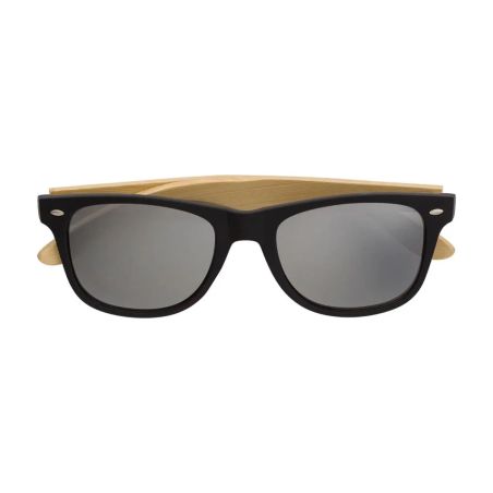 Gafas de sol UV400 patillas bambú montura metal
