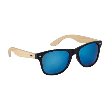 Gafas de sol UV400 patillas bambú montura metal