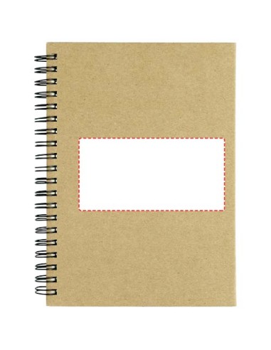 Libreta espiral papel reciclado 60 hojas