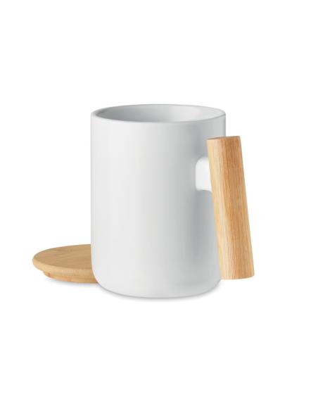 Taza de porcelana tapa 380 ml