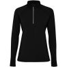Sudadera técnica media cremallera raglán mujer reflecto - Imagen 27