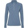 Sudadera técnica media cremallera raglán mujer reflecto - Imagen 31