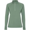 Sudadera técnica media cremallera raglán mujer reflecto - Imagen 39