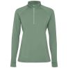 Sudadera técnica media cremallera raglán mujer reflecto - Imagen 40