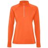 Sudadera técnica media cremallera raglán mujer reflecto - Imagen 44