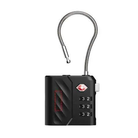 Candado de combinación Xtorm Lock Tag TSA con localizador