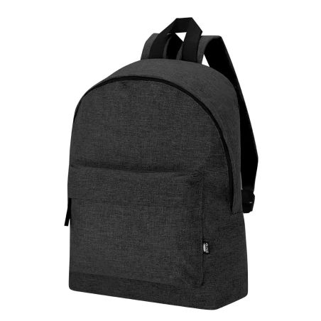 Mochila de poliéster RPET GRS 600D con bolsillo 38x28 cm
