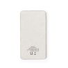 Power bank fibra café algodón reciclado 5000 mAh - Imagen 4
