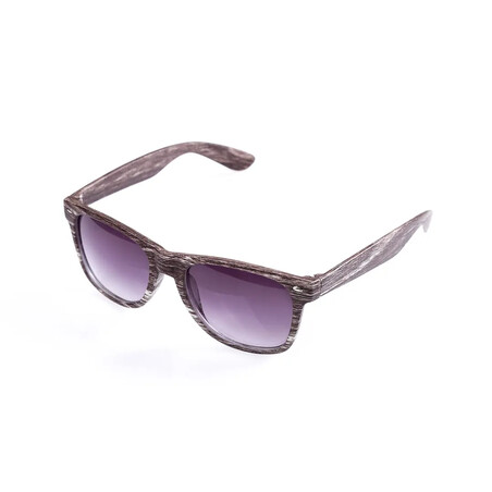 Gafas de sol UV400 con montura efecto madera