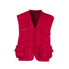 Chaleco workwear con múltiples bolsillos