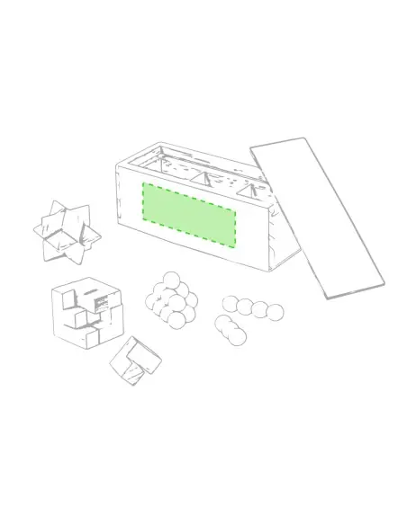 Set Juegos Habilidad Personalizado Ecológico 85525