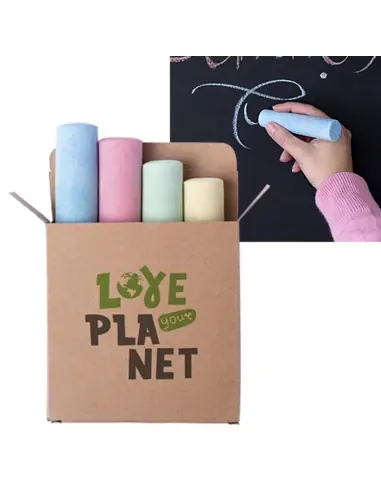 Caja Tizas Personalizado Ecológico 86083