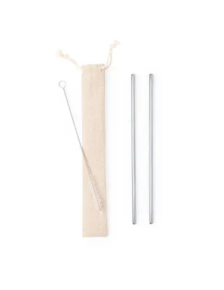 Set Pajitas Personalizado Ecológico 86282