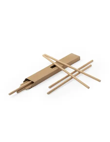 Set Pajitas Personalizado Ecológico 86290