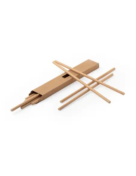 Set Pajitas Personalizado Ecológico 86290