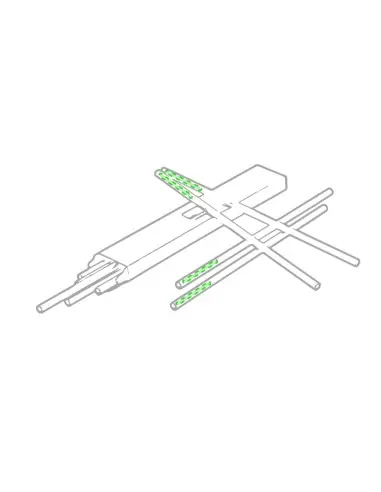 Set Pajitas Personalizado Ecológico 86290