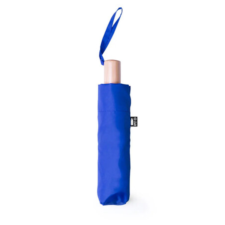Paraguas plegable RPET 190T varillas fibra de vidrio 95 cm