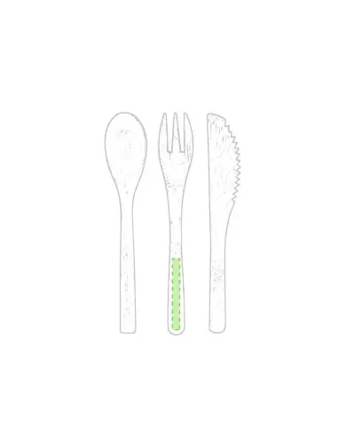 Set Cubiertos Personalizado Ecológico 86361