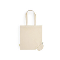 Tote bag plegable de algodón orgánico 120 g/m²