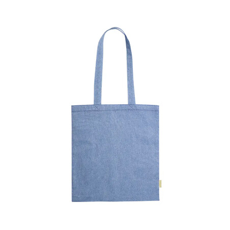 Tote bag algodón reciclado 120 g/m² con asas 70 cm