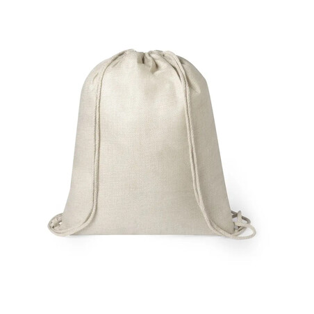 Mochila de cuerdas de poliéster tacto suave 42 x 34 cm