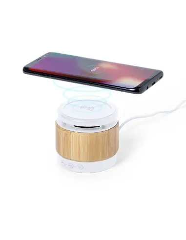 Altavoz Cargador Personalizado Ecológico 86776