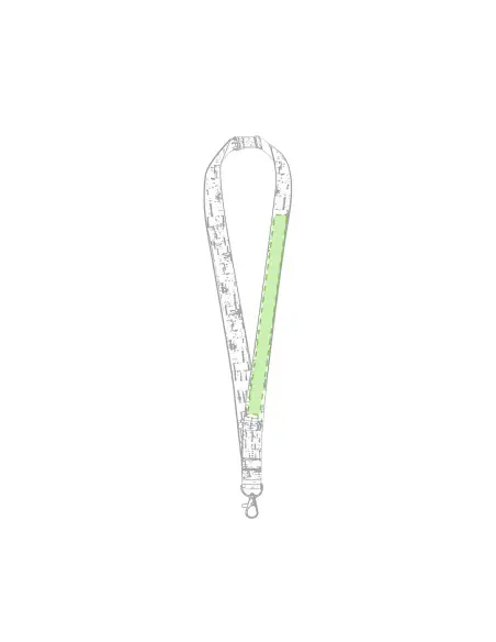 Lanyard Personalizado Ecológico 86779