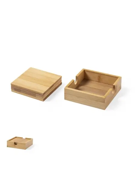 Set Posavasos Personalizado Ecológico 86801