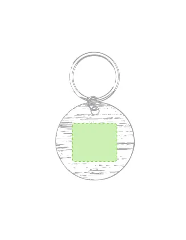 Llavero Ecológico Personalizado 86809