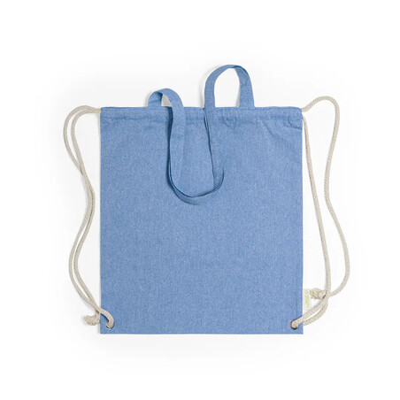 Bolsa mochila algodón reciclado 140 g/m² 42x38 cm 9 kg