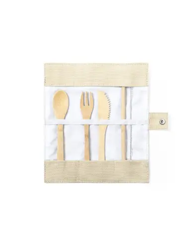 Set Cubiertos Personalizado Ecológico 86887