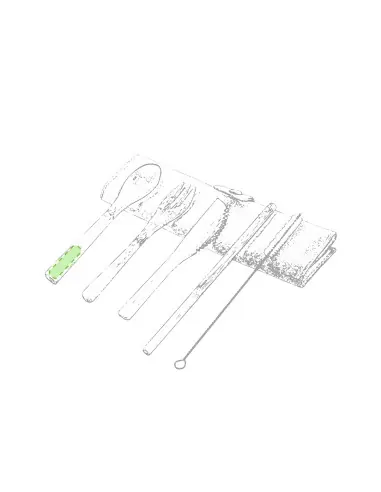 Set Cubiertos Personalizado Ecológico 86887