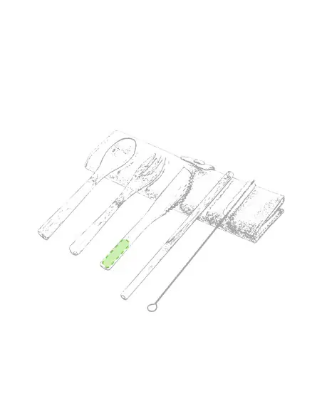 Set Cubiertos Personalizado Ecológico 86887