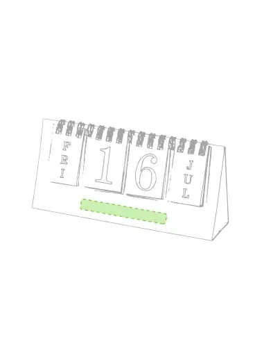 Calendario Perpetuo Personalizado Ecológico 86907