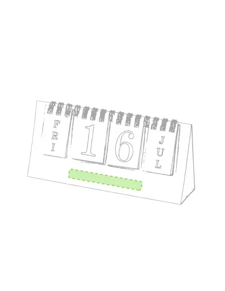 Calendario Perpetuo Personalizado Ecológico 86907
