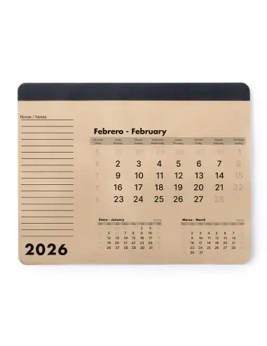 Alfombrilla Calendario Personalizado Ecológico...