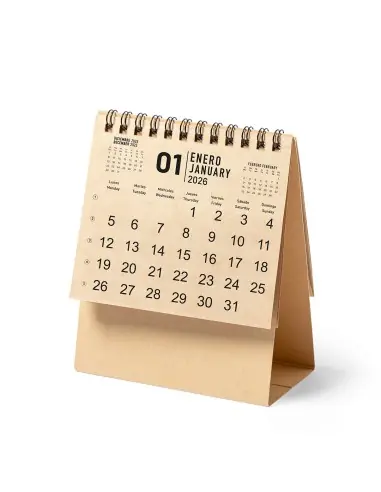 Calendario Sobremesa Personalizado Ecológico 86921