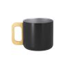 Taza acero inox reciclado 400 ml asa madera - Imagen 4