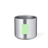 Taza acero inox reciclado 400 ml asa madera - Imagen 12